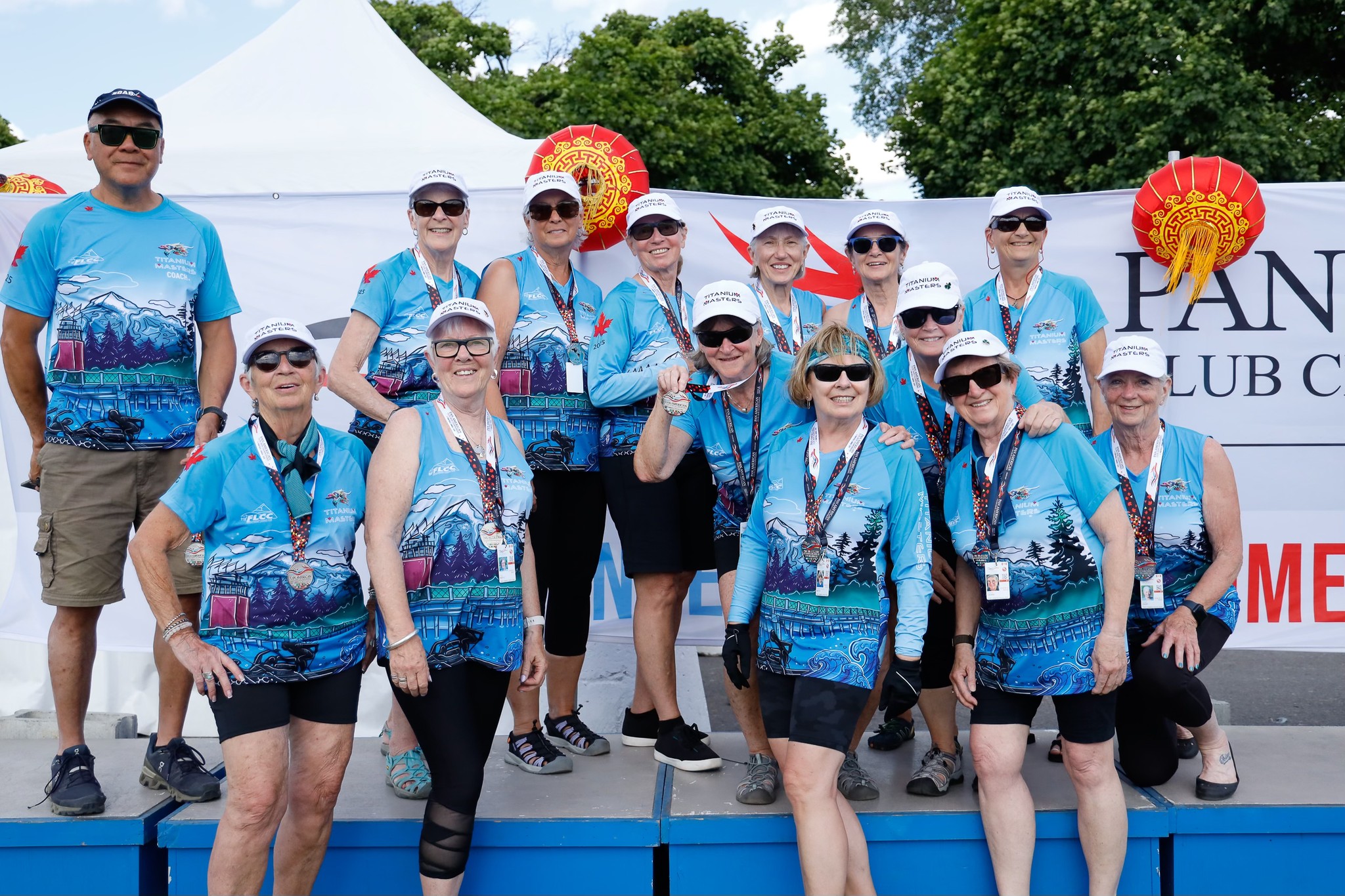 Titanium Masters with their bling